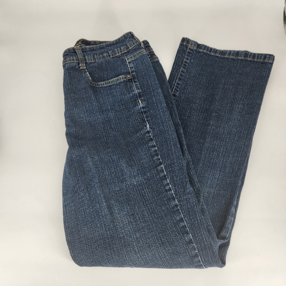 Gloria Vanderbilt Blue Jeans Straight Leg Women's Size 14